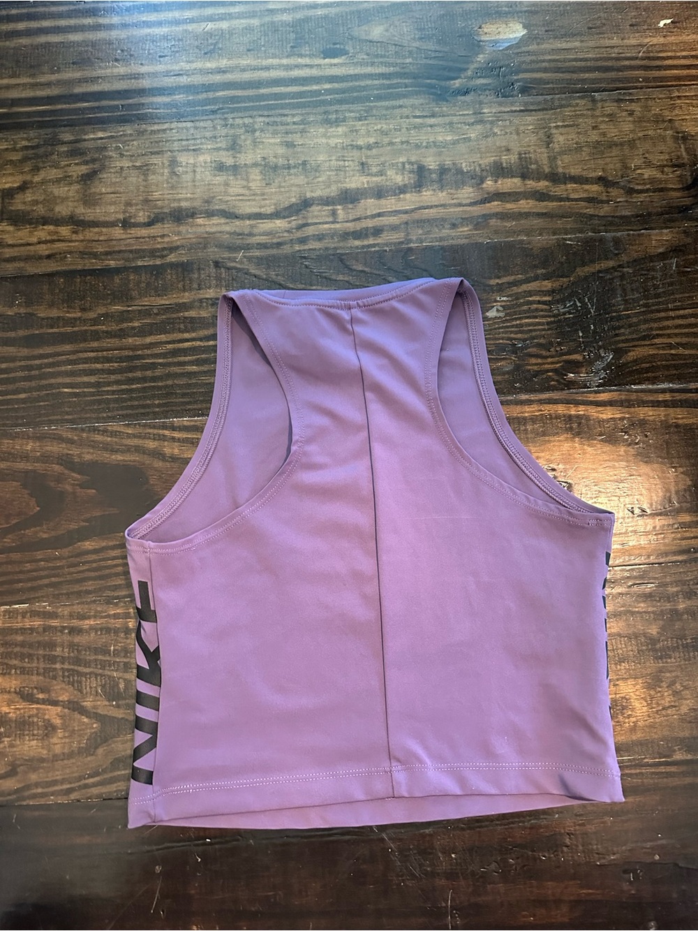 Nike Pro women’s size small purple athletic crop top - Picture 3 of 4